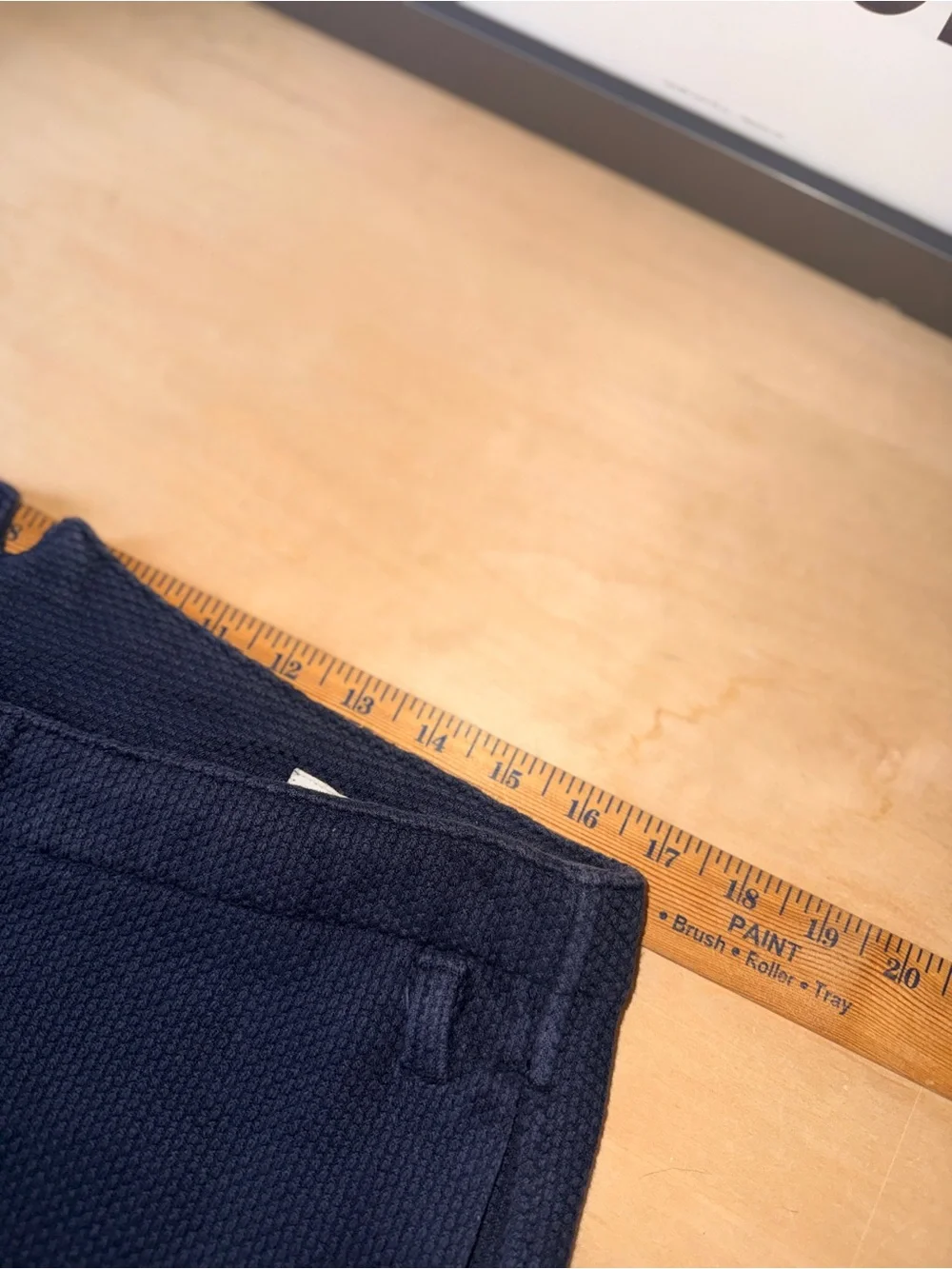 Prospective Flow Kaze - Sashiko INdigo Blue Pants - NO BELT